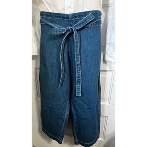Levi’s Made & Crafted Wide Leg Denim Ankle Crops